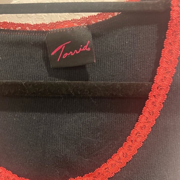 Torrid Black and Red Tank Top - Picture 3 of 3